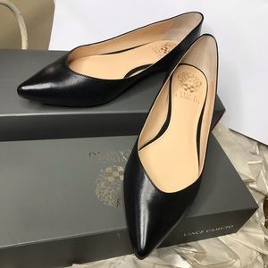 Vince Camuto “Hillis” Black Flats